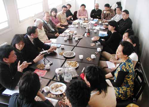 旅法华人学者座谈西藏问题