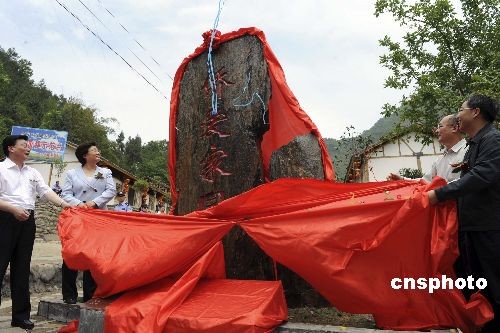 中国首个“侨爱家园”项目在青川地震灾区落成